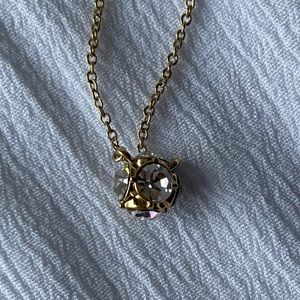 Kate Spade Diamond Cluster Necklace